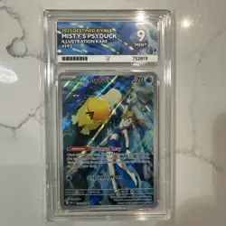 Pokemon TCG Misty's Psyduck Destined Rivals 193/182 Illustration Rare Ace 9 - Image 1