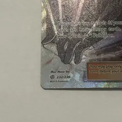 Pokemon TCG N's Resolve Trainer Sun&Moon Cosmic Eclipse Full Art 232/236 - Image 4