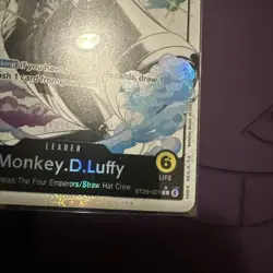 One Piece Monkey.D.Luffy (001) (Parallel) ST29-001 Starter Deck 29: Egghead Foil - Image 3