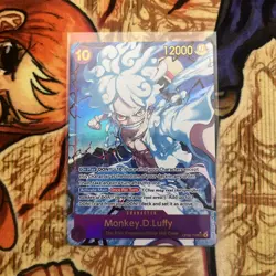 One Piece Card TCG The Best Monkey.D.Luffy Alt Art PRB01 OP05-119 English - Image 1