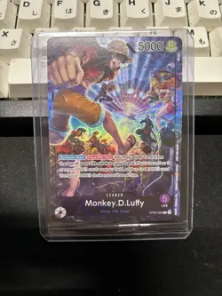Monkey.D.Luffy (PSA Magazine) OP05-060 One Piece Promotion Cards Foil - Image 1