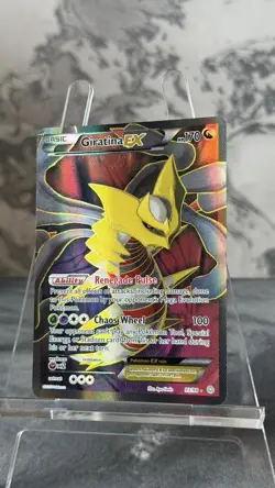 Giratina EX 93/98 Full Art Pokemon Card Ancient Origins TCG NM Holo Rare UK - Image 4