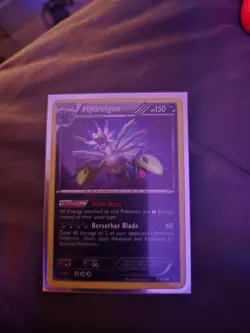Pokemon Hydreigon 103/99 Stage 2 Card 150 HP Berserker Blade Dark Type - Image 1