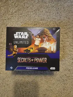 Star Wars Unlimited Secrets of Power Prerelease Box Collectible Card Game Set - Image 1