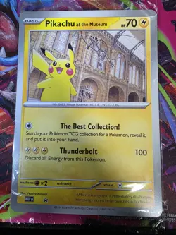 Pikachu at the Museum - Natural History Museum Jumbo Card. Brand new sealed. - Image 1