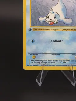 Seel 41/102 - Base Set 1st Edition Shadowless - Pokemon Card TCG - Image 4