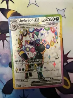 Umbreon ex SVP 176 Sv: Scarlet & Violet Promo Cards Holo - Image 1
