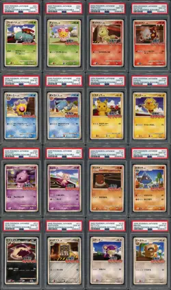 ~Sequential (PSA 10) 2009 Melee! Pokemon Scramble Pikachu Japanese Card Gem Mint - Image 1