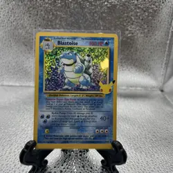 Pokemon Card - Blastoise Celebrations Classic Collection 2/102 Holo - Image 1