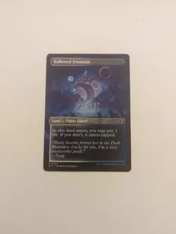 Hallowed Fountain (Borderless) Lorwyn Eclipsed Regular NM MTG - Image 2