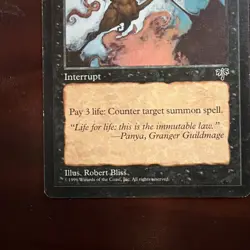MTG: Mirage: Withering Boon: Lightly Played Condition - Image 5