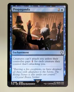 Propaganda - Commander: Final Fantasy #268 Uncommon - Mint - Magic the Gathering - Image 1