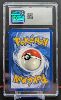 Pokemon Graded Mew #9 English Black Star Promo CGC 8.5 Cosmos Holo Swirl by Tail - Image 3