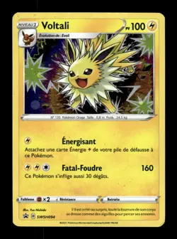 Carte Pokemon Voltali Holo SWSH094/ Promo SWSH Francais - Image 1