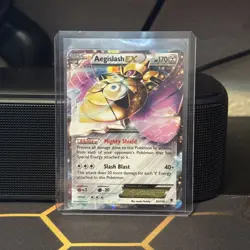 Aegislash EX 65/119 Ultra Rare XY Phantom Forces Pokemon LP - Image 1