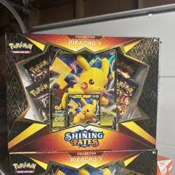 Pokemon TCG Shining Fates Pikachu V Box Set - Factory Sealed Lot 2 - Image 2