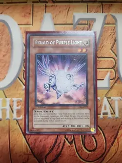 Herald of Purple Light EOJ-EN019 Rare 1st Edition NM Yugioh - Image 1