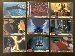 Topps Pokemon the First Movie Complete Set 72 Blue Logo 1st Ed. LP Excellent! - Image 2