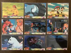 Topps Pokemon the First Movie Complete Set 72 Blue Logo 1st Ed. LP Excellent! - Image 4