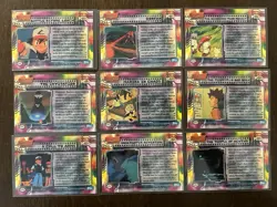 Topps Pokemon the First Movie Complete Set 72 Blue Logo 1st Ed. LP Excellent! - Image 5