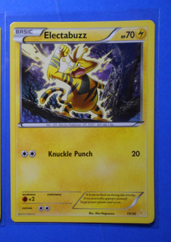 Electabuzz 15/30 Pokemon card XY Suicune/Pikachu Libre Trainer Kit NM - Image 1