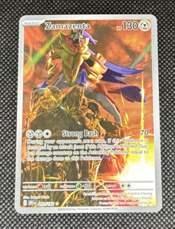 Pokemon TCG - Zamazenta 201/182 Sv10: Destined Rivals Holo Near Mint - Image 1