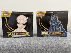 Pokemon Mega Evolution Elite Trainer Box ETB Set of 2 Sealed Lucario & Gardevoir - Image 1