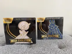 Pokemon Mega Evolution Elite Trainer Box ETB Set of 2 Sealed Lucario & Gardevoir - Image 2