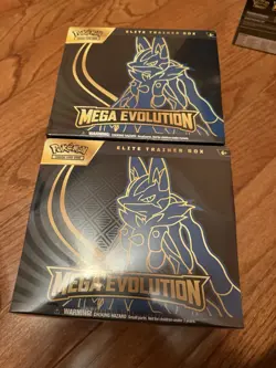 Pokemon TCG: Mega Evolution Elite Trainer Box ETB - Set of 2 - Sealed - Image 1