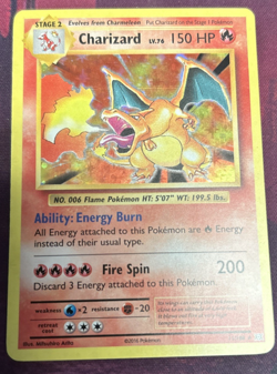 Charizard 11/108 XY Evolutions 2016 Holo Rare Pokemon Card TCG LP - Image 1