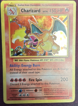 Charizard 11/108 XY Evolutions 2016 Holo Rare Pokemon Card TCG LP - Image 2