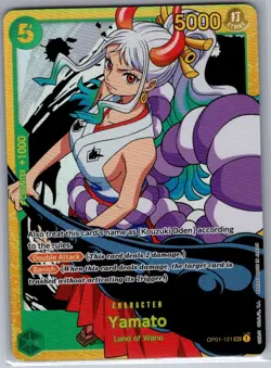 Yamato OP01-121 PRB01 SEC Romance Dawn - One Piece Card Game - NM - Image 1