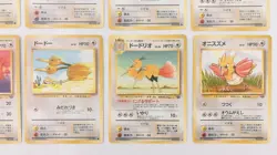 Vintage Japanese Pokemon Cards Lot of 10 Giovanni’s Nidoking Murkrow Played - Image 5