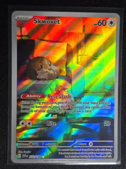 Skwovet 222/198 (Illustration Rare) Scarlet & Violet Base Set Near Mint - Image 1