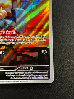 Skwovet 222/198 - Scarlet & Violet Base Set IR Illustration Rare Pokemon Card NM - Image 3
