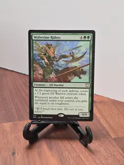 Wolverine Riders Commander: Kaldheim Mtg Rare - Image 1