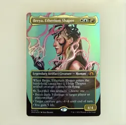 Magic the Gathering: Breya, Etherium Shaper (Borderless) Modern Horizons 3 Foil - Image 1