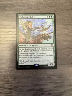 Magic the Gathering MTG Wolverine Riders Near Mint - Image 2