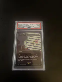 MTG Secret Lair SpongeBob SquarePants Force Of Despair Non Foil Psa 9 - Image 1