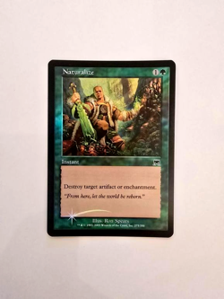 MTG Magic The Gathering Foil Naturalize English Onslaught selten und Near Mint - Image 1