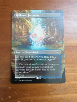 Hallowed Fountain (Borderless) Lorwyn Eclipsed Regular - Image 1