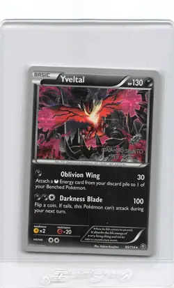 YVELTAL 65/114 - SHUNTO - 2016 World Championships - Pokemon Card - LP - Image 1