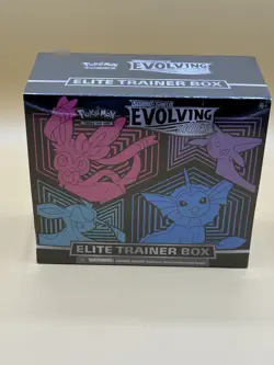 Pokemon Evolving Skies Elite Trainer Box ETB New Factory Sealed - Image 1