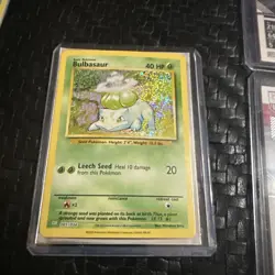 Pokemon Bulbasaur Trading Card Game Classic Holo 001/034 CLV NM Condition - Image 1
