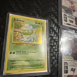 Pokemon Bulbasaur Trading Card Game Classic Holo 001/034 CLV NM Condition - Image 3