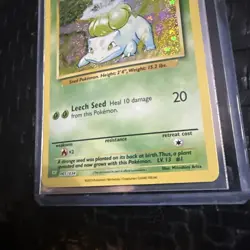 Pokemon Bulbasaur Trading Card Game Classic Holo 001/034 CLV NM Condition - Image 5