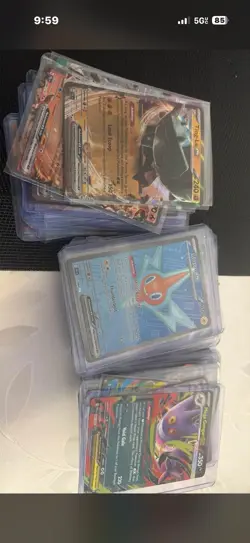 110 Bulk Lot Pokemon EX Cards English and Japanese Lot - Image 3