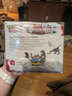 Pokemon Sun And Moon Crimson Invasion Booster Box Factory Sealed - Image 3