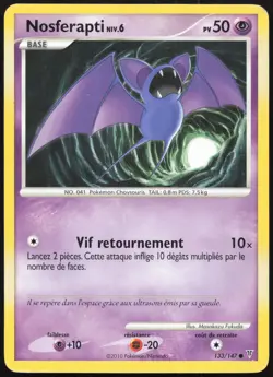Carte Pokemon Nosferapti 133/147 Vainqueurs Supremes Francais - Image 1