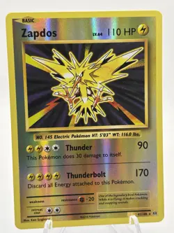 Pokemon TCG Zapdos Evolutions 42/108 Reverse Holo Holo Rare - Image 1